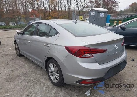2020 Hyundai Elantra Sel z USA, uszkodzony, nr VIN 5NPD84LF9LH632410